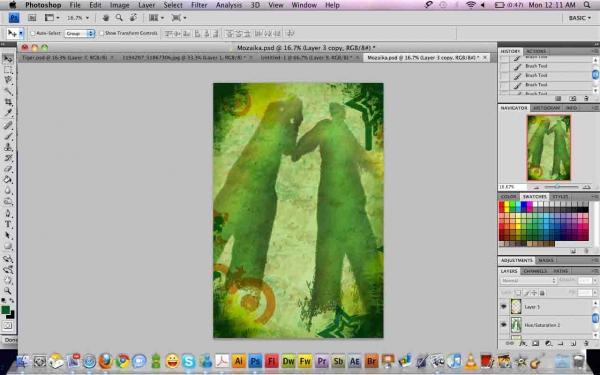Creation of Mosaic: Step 5